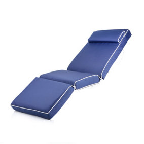 Alfresia Blue Luxury Relaxer Garden Cushion