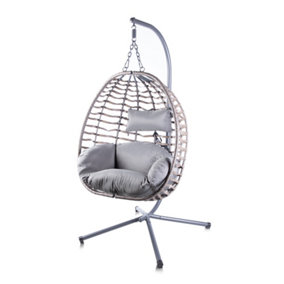 Alfresia Brown Hanging Egg Chair