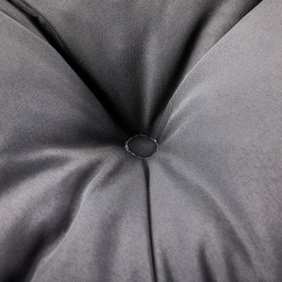 Alfresia Grey Classic Replacement Polyester Recliner Garden Cushion
