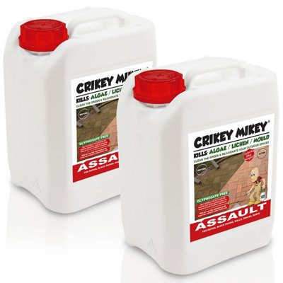 ALGAE, LICHEN & MOULD Crikey Mikey Assault Treatment Wizard 10L Top Up