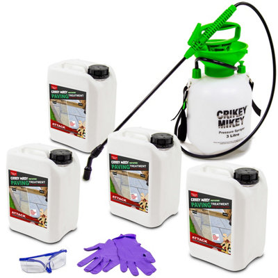 ALGAE, LICHEN & MOULD  Crikey Mikey Assault  Treatment Wizard 20L Kit