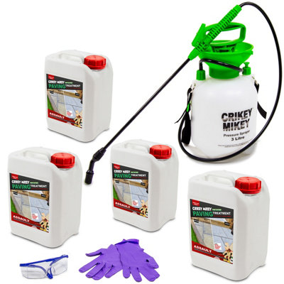 ALGAE, LICHEN & MOULD Crikey Mikey Assault  Treatment Wizard 20L Kit