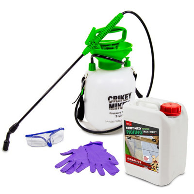 ALGAE, LICHEN & MOULD Crikey Mikey Assault  Treatment Wizard 5L Kit