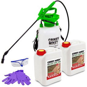 ALGAE, LICHEN & MOULD Crikey Mikey Assault  Treatment Wizard w/ Frost Protection 10L Kit