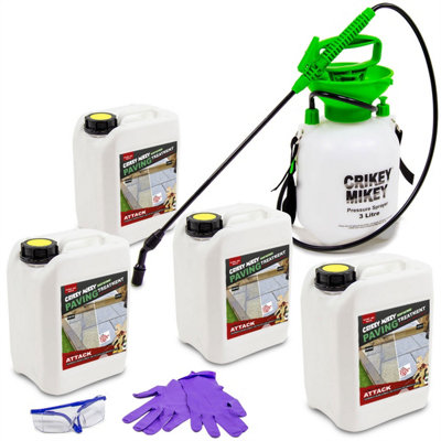 ALGAE, LICHEN & MOULD   Crikey Mikey Attack Treatment Wizard w/ Frost Protection 20L Kit