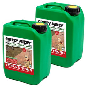 ALGAE, LICHEN & MOULD Crikey Mikey Extra Strong Treatment Wizard w/ Frost Protection 10L Top-Up