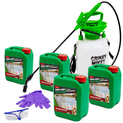 ALGAE, LICHEN & MOULD   Crikey Mikey Professional Treatment Wizard 20L Kit