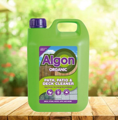 Algon Organic Path Patio Decking Cleaner Concentrated Formula Pet Safe ...