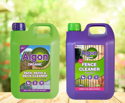 Algon Organic Path Patio & Fence Cleaner Concentrated Formula Pet Safe 2.5L