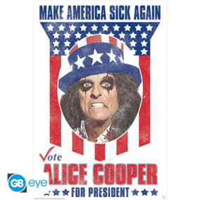Alice Cooper Cooper for President 61 x 91.5cm Maxi Poster