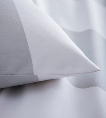 Alissia 200 Thread Count Grey King Duvet Cover and Pillowcases
