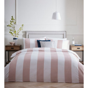 Alissia 200 Thread Count Pink King Duvet Cover and Pillowcases