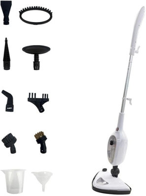 Alivio 10-In-1 Steam Mop Steamer for Multi-Surface Floors (Grey)