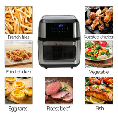 Alivio 12L Digital Air Fryers Tabletop Oven with Digital LED Multifunctional - 6