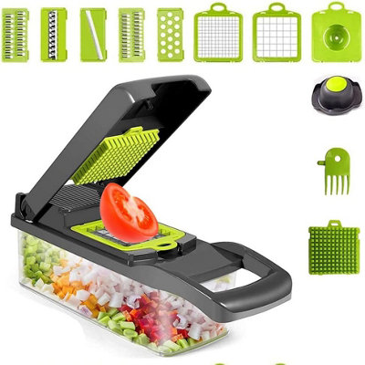 Alivio 14 in 1 Vegetable Chopper Stainless Steel, Multifunctional ...