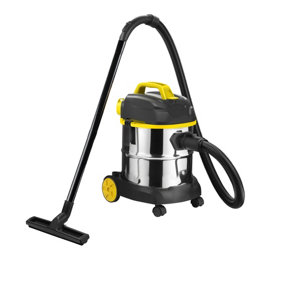 Alivio 20L Wet & Dry Vacuum Cleaner 1200W with HEPA 13 Filtration (Yellow)