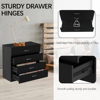 black dress lace collar Essentials 6 Drawer Dresser main image 1