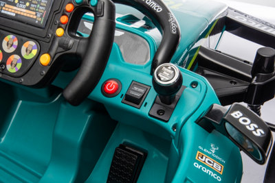 Alivio Aston Martin F1 Kids Ride-On Electric Racing Car 12V Green