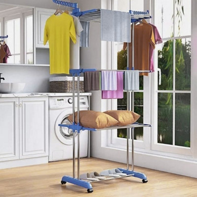 Laundry clothes hanger rack hotsell