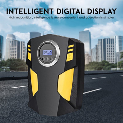 Alivio Digital Car Tire Inflator Air Compressor Digital Air Pump for Car Tyres Boot Accessories