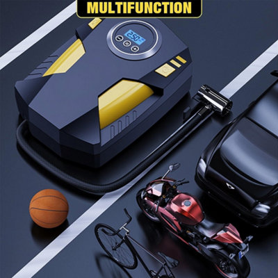 Alivio Digital Car Tire Inflator Air Compressor Digital Air Pump for Car Tyres Boot Accessories