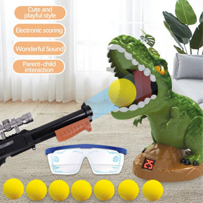 Alivio Dinosaur Scoring Target Toy for Kids Movable Target Shooting Game for Boys Girls