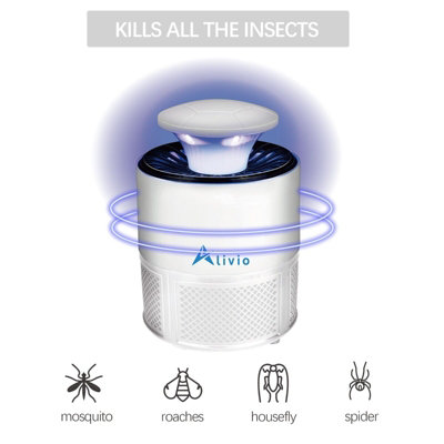 Alivio Electric Mosquito Killer Bug Killer, Powerful Mosquito Repellent Killer UV Adjustable Lamp USB