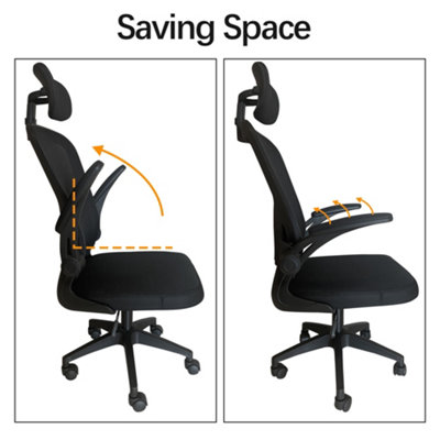Alivio Ergonomic High Back Office Chair With Headrest Lumbar Support ...