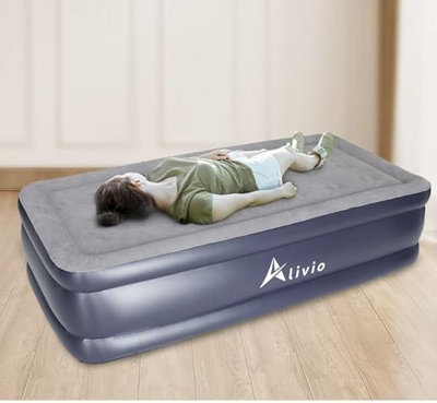 Single airbed 2024 with electric pump