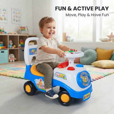 Alivio Kids First Ride On Car with Sounds & Accessories, Boys Girls ...