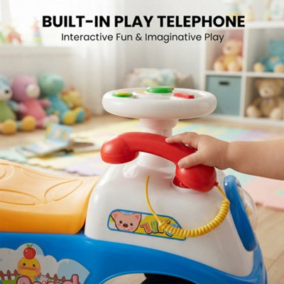 Alivio Kids First Ride On Car with Sounds & Accessories, Boys Girls ...