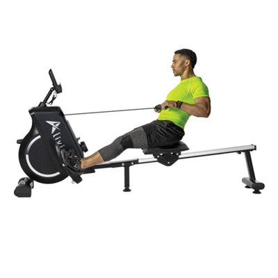 Alivio Magnetic Rowing Machine for Home Gym, Home Fitness Rower with 16 Adjustable Resistance