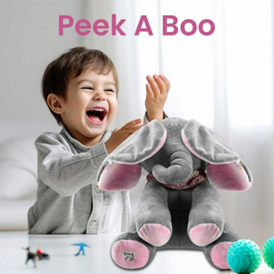 Peek a boo musical elephant online