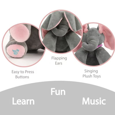 Singing flappy ears elephant discount