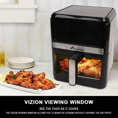 Alivio Smart 4 in 1 1700W Digital Air Fryer With Viewcook Window