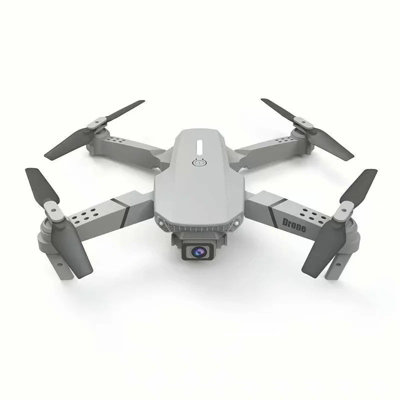 Alivio WiFi Enabled FPV Drone with HD Camera, Remote Control Drone for Beginners, RC Foldable Drone 3.7V - Grey