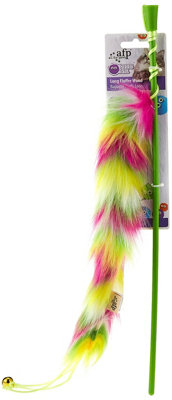 All For Paws Long Fluff Wand Cat Toy Pink Price Comparisons | Compare The Build