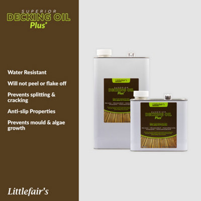 All-In-One - Superior Decking Oil Plus 2.5ltr - Littlefair's