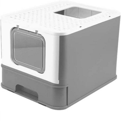 All Pet Solutions Foldable Cat litter Tray - Light Grey Price Comparisons | Compare The Build