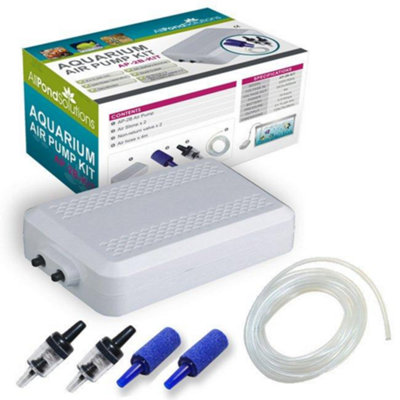 All Pond Solutions 120L/H Aquarium Air Pump with Battery Backup Price Comparisons | Compare The Build