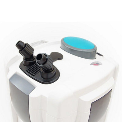 All Pond Solutions 1400L/H + 9W UV Aquarium External Filter EF2+