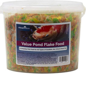 All Pond Solutions Own Brand of Fish Food Pond Flakes 1180g