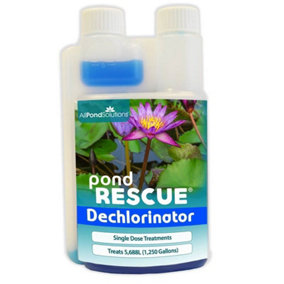 All Pond Solutions PondRescue Dechlorinator Treatment 250ml PR-DECHLOR-250ML