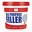 ALL PURPOSE FILLER White 600g Smooth Ready Mixed Interior Exterior Use Wood Wall