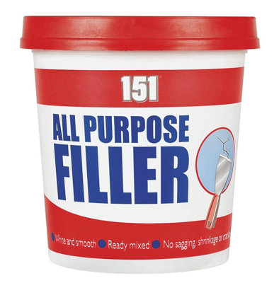 ALL PURPOSE FILLER White 600g Smooth Ready Mixed Interior Exterior Use Wood Wall