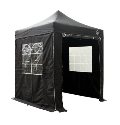 All Seasons Gazebos 2x2 Full Waterproof Pop Up Gazebo with 4