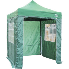 2x2m Pop Up Gazebo with 4 Heavyweight Side Panels - All Seasons Gazebos