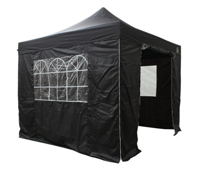 All Seasons Gazebos 3x3 Full Waterproof Pop Up Gazebo with 4 ...