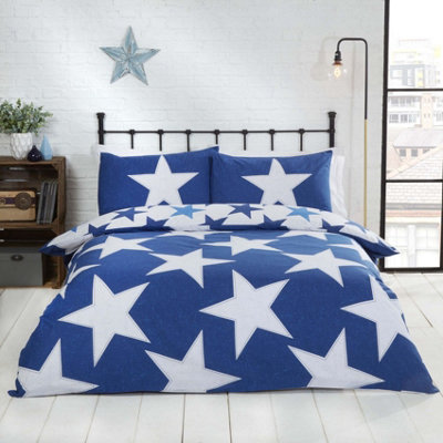 All Stars Navy Duvet Cover Set