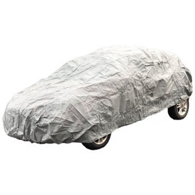 All Weather Car Cover Breathable Soft Non-Woven Polypropylene Extra Large